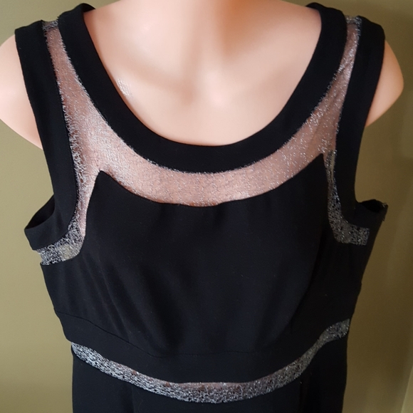 BCBG Lace Inset Dress - Picture 2 of 7